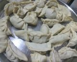 A picture of step 7 of Soybean Badi Momos.
