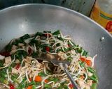 Foto langkah ke 6 dari resep Tumis kacang panjang tauge tempe.
