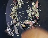 A picture of step 4 of Fried Spiced Paneer Biryani.