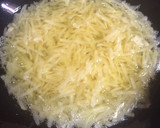 Foto langkah ke 3 dari resep Kering Kentang Teri (bumbu iris).