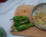 A picture of step 3 of Instant Stuffed Green Chilli Pickle.