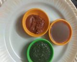 A picture of step 2 of Bread pakoda.