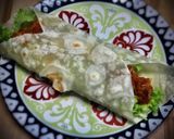 Foto del paso 7 de la receta: Wrap casero de doro wat con fideos de arroz