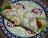 Foto del paso 7 de la receta: Wrap casero de doro wat con fideos de arroz