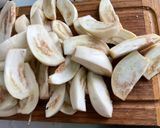 Une image de l'étape 2 de Champignons et aubergines marinées grillées.