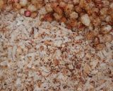 नारियल गोला पंजीरी (Nariyal gola panijiri recipe in hindi) रेसिपी चरण 2 फोटो