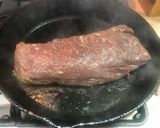 A picture of step 3 of Grilled Beef Steak.