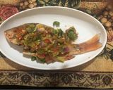 Foto langkah ke 5 dari resep Ikan kakap goreng sambal pecak.