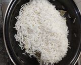 A picture of step 3 of Onion Green Peas Pulao with leftover Rice.