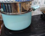 Foto langkah ke 6 dari resep Bolu Cokelat Mini (Tanpa Mixer Tanpa Oven Takaran Sendok).