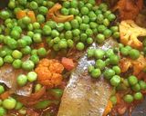 A picture of step 8 of Vegetable Pulao.