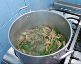 Foto del paso 5 de la receta: Revuelto de Setas con Pimientos finos (Menú Vegano)
