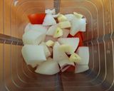 Foto del paso 1 de la receta: Sopa de col (repollo) con tocino