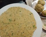 A picture of step 4 of Onion Flower Stalk Bhakri.