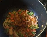 A picture of step 2 of Stir Fry Potato and Yam.