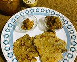 A picture of step 8 of Gajar Matar ki Sabji, Bajre ki Roti.
