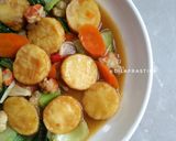 Foto langkah ke 6 dari resep Sapo Tahu Seafood.