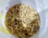 A picture of step 1 of Brown Rice and Jaggery Payesh.