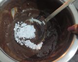 A picture of step 1 of Bourbon Biscuits Muffins (in Kadhai).