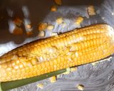 A picture of step 1 of Chicken corn soup.