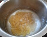 A picture of step 1 of Penne Pasta in cheesy oats white sauce.