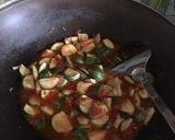 Foto langkah ke 7 dari resep Tumis kuah terong bulat ijo.