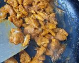 A picture of step 4 of Chicken Roll.