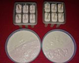 Foto langkah ke 7 dari resep Es krim nano nano (cappucino, strawberry, manggo).