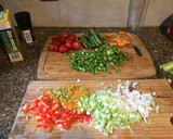 Foto del paso 2 de la receta: Lenguado glaseado con guarnición de verduras