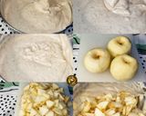 A picture of step 2 of Sharlotka The Russian Apple Cake.