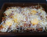 Foto del paso 5 de la receta: Huevos al plato con lo que hay