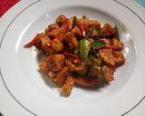 Foto langkah ke 4 dari resep Tempe goreng sambal kecap.
