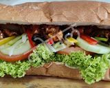 चिकन बुलगोगी सॅंडविच (सबवे स्टाईल) (chicken bulgogi sandwich recipe in marathi) रेसिपी स्टेप 5 फोटो 