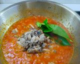 Foto langkah ke 2 dari resep Tahu Kerang Bumbu merah.