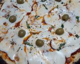 Foto del paso 6 de la receta: Pizza con masa de pollo 🍗