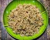 A picture of step 5 of Matar pulao.