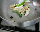 A picture of step 1 of Creamy Matar Paneer.