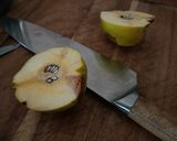 Une image de l'étape 1 de Pâte de coing aux noix au Cook Expert.