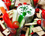 Foto del paso 1 de la receta: Cruditéscon crema de queso azul