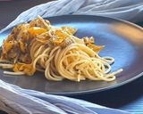 Foto del passaggio 3 della ricetta Spaghetti di farro con pomodorini gialli e acciughe