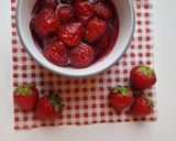 عکس مرحله 9 از دستور مربای توت فرنگی خوشرنگ 🍓