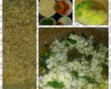 A picture of step 2 of Murmura khichdi.