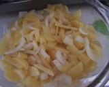 Foto del paso 1 de la receta: Revuelto ibérico de papas y cebolla cocidas