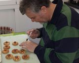 Foto del paso 11 de la receta Galletas araña para la noche de Halloween