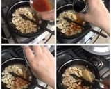 A picture of step 3 of Singaporean rice.