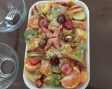 Foto del paso 1 de la receta: Ensalada de frutas con lechera y queso amarillo