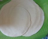 A picture of step 3 of Homemade Shawarma bread/ Pita bread.