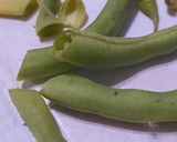 Foto del paso 1 de la receta: Ensalada de chauchas rollizas