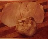 A picture of step 5 of "Meat flower".