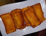 Foto langkah ke 8 dari resep Roti Pisang Keju Simpel.